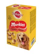 PEDIGREE Markies recompense câini biscuiți aromă de măduvă 1.5kg