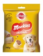 PEDIGREE Markies recompense câini biscuiți aromă de măduvă 150g