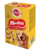 PEDIGREE Markies recompense câini biscuiți aromă de măduvă 500g
