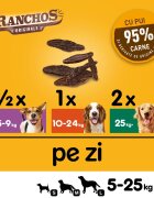 PEDIGREE Ranchos recompense câini fâșii uscate Pui 70g