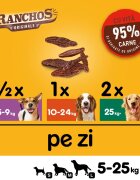PEDIGREE Ranchos recompense câini fâșii uscate Vită 70g
