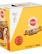 PEDIGREE Ranchos recompense câini fâșii uscate Vită 70g