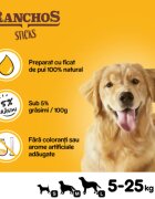 PEDIGREE Ranchos Sticks XS-XL Pui punguță recompense câini 60g