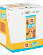 PEDIGREE Rodeo Duos recompense câini batoane Pui și Bacon 7buc