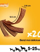 PEDIGREE Schmackos Multi Mix recompense câini benzi moi carne 20buc
