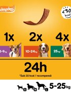 PEDIGREE Schmackos Multi Mix recompense câini benzi moi carne 5buc