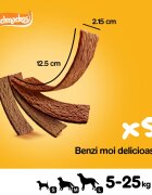PEDIGREE Schmackos Multi Mix recompense câini benzi moi carne 5buc