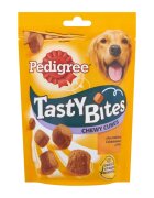 PEDIGREE Tasty Bites recompense câini cubulețe cu branză 130g
