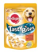 PEDIGREE Tasty Bites recompense câini pernițe cu branză 140g