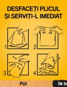 PEDIGREE XS-XL Pui și Legume plic hrană umedă câini (în sos) 100g