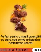 PEDIGREE XS-XL Vită plic hrană umedă câini (în aspic) bax 100g x 24buc