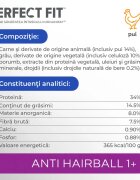 PERFECT FIT Anti Hariball 1+ Pui hrană uscată pisici limitarea ghemurilor de blană 1.4kg