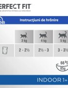 PERFECT FIT Cat Indoor 1+ Pui plic hrană umedă pisici (în sos) 85g