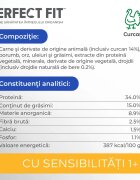 PERFECT FIT Cat Sensitive 1+ Curcan hrană uscată pisici sistem digestiv 1.4kg