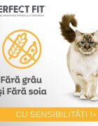 PERFECT FIT Cat Sensitive 1+ Pui plic hrană umedă pisici sistem digestiv (în sos) bax 85g x 24buc