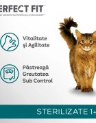 PERFECT FIT Cat Sterile 1+ Pui hrană uscată pisici sterilizate 7kg