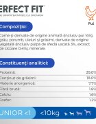 PERFECT FIT Dog Junior Small XS-S Pui hrană uscată câini junior 825g