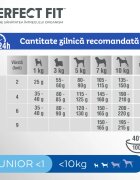 PERFECT FIT Dog Junior Small XS-S Pui hrană uscată câini junior 825g