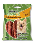 Perfect Snack Stick Piept XS-XL Rață punguță recompense câini 80g