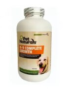 Pet Naturals K-9 Complete Growth multivitamine câini junior comprimate K-9 Complete Growth XS-XL multivitamine câini junior flacon click 120 comprimate