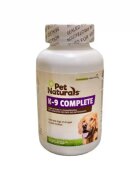 Pet Naturals K-9 Complete multivitamine câini comprimate K-9 Complete XS-XL multivitamine câini flacon click 60 comprimate