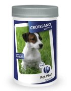PET PHOS Croissance Ca/P=2 supliment sistem osos câini junior comprimate Croissance Ca/P=2 XS-M supliment sistem osos câini junior flacon 500 comprimate