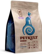 Petkult Adult Care Sterilised Rață hrană uscată pisici sterilizate 400g