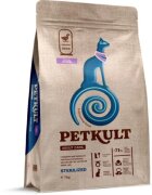 Petkult Adult Care Sterilised Rață hrană uscată pisici sterilizate 7kg