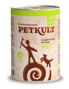 Petkult Grain Free Adult Miel conservă hrană umedă fără cereale câini 400g