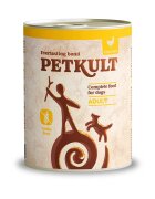 Petkult Grain Free Adult Pui conservă hrană umedă fără cereale câini 800g