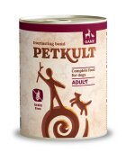 Petkult Grain Free Adult Vânat conservă hrană umedă fără cereale câini 800g