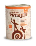 Petkult Monoprotein Sensitive Curcan şi Cartof conservă hrană umedă monoproteică fără cereale câini 800g