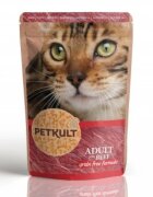 Petkult Vită plic hrană umedă fără cereale pisici 100g