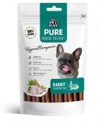 PET'S DESSERT Pure Doggie Delight Hypoallergenic XS-XL Iepure punguță recompense monoproteice fără cereale câini alergii 80g