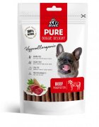PET'S DESSERT Pure Doggie Delight Hypoallergenic XS-XL Vită punguță recompense monoproteice fără cereale câini alergii 80g