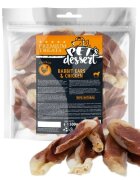 PET'S DESSERT Rabbit Ears & Chicken XS-XL Iepure și Pui punguță recompense fără cereale câini 500g