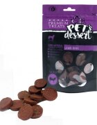 PET'S DESSERT Rings XS-XL Miel punguță recompense fără cereale câini 80g