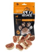 PET'S DESSERT Roll XS-XL Pui și Cod punguță recompense fără cereale câini 80g