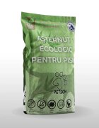 PETSON Nisip pentru pisici din fibră de bambus așternut igienic pisici peleți fibră de bambus aglomerant ecologic fără praf biodegradabil Nisip pentru pisici din fibră de bambus așternut igienic pisici peleți fibră de bambus aglomerant