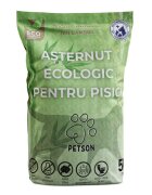 PETSON Nisip pentru pisici din fibră de bambus așternut igienic pisici peleți fibră de bambus aglomerant ecologic fără praf biodegradabil Nisip pentru pisici din fibră de bambus așternut igienic pisici peleți fibră de bambus aglomerant