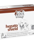 Petway Hepato Shield XS-XL supliment sistem hepatic câini cutie 100 comprimate
