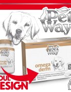 Petway Omega Derm XS-XL supliment piele & blană câini cutie 100 comprimate