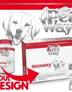 Petway Recovery XS-XL supliment convalescență câini cutie 100 comprimate
