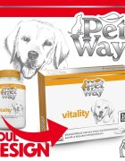 Petway Vitality XS-XL supliment multivitamine sistem imunitar & alergii câini cutie 100 comprimate