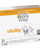 Petway Vitality XS-XL supliment multivitamine sistem imunitar & alergii câini cutie 100 comprimate