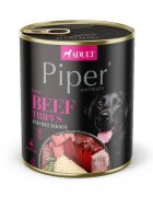 Piper Animals XS-XL Burtă de Vită conservă hrană umedă fără cereale câini (în aspic) 400g