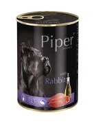 Piper Animals XS-XL Iepure conservă hrană umedă fără cereale câini (în aspic) 800g