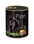 Piper Animals XS-XL Vânat și dovleac conservă hrană umedă fără cereale câini (în aspic) 800g