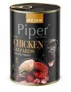 Piper Junior XS-XL Pui conservă hrană umedă câini junior (în aspic) 400g