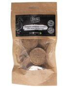PIU BUONO Single Protein Meat Coins XS-XL Rață punguță recompense monoproteice BARF câini 70g